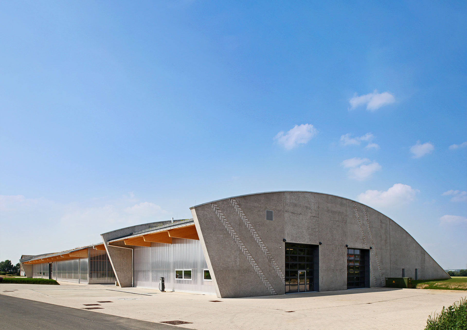 :agrohort, Werkstatt und Maschinenhalle, Universität Bonn