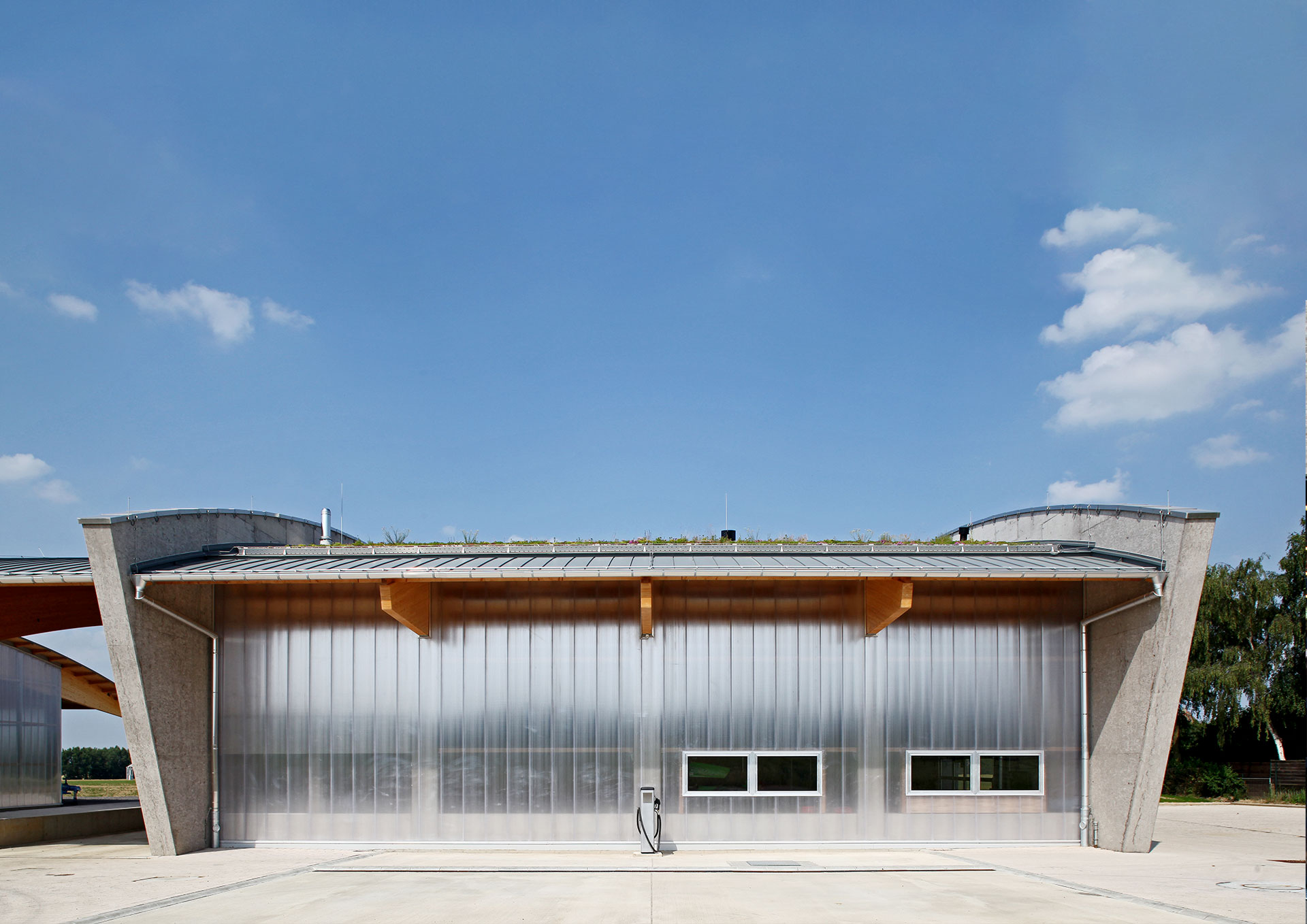 :agrohort, Werkstatt und Maschinenhalle, Universität Bonn