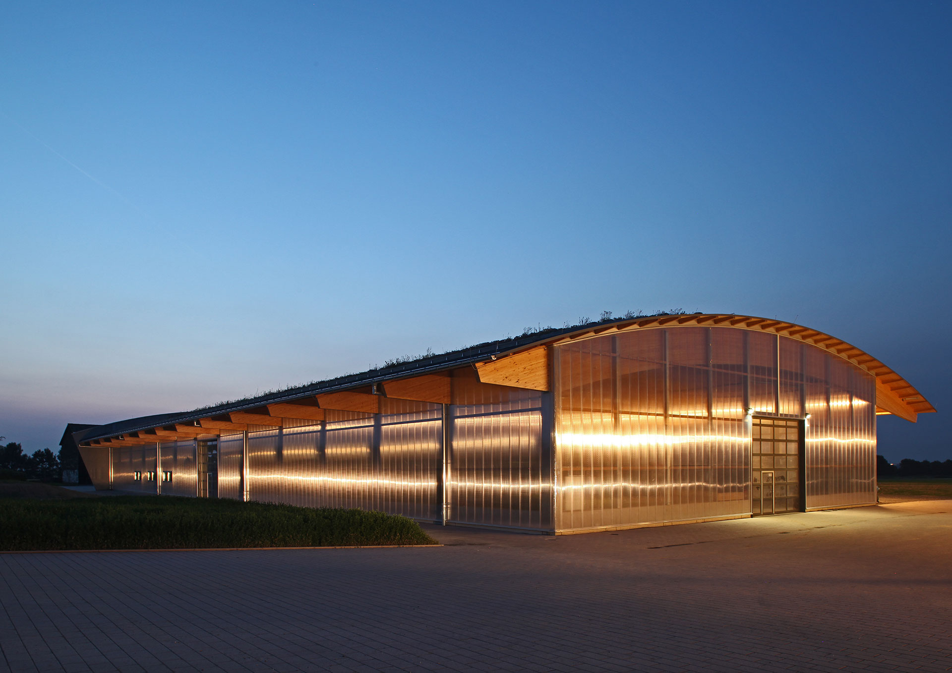 :agrohort, Werkstatt und Maschinenhalle, Universität Bonn