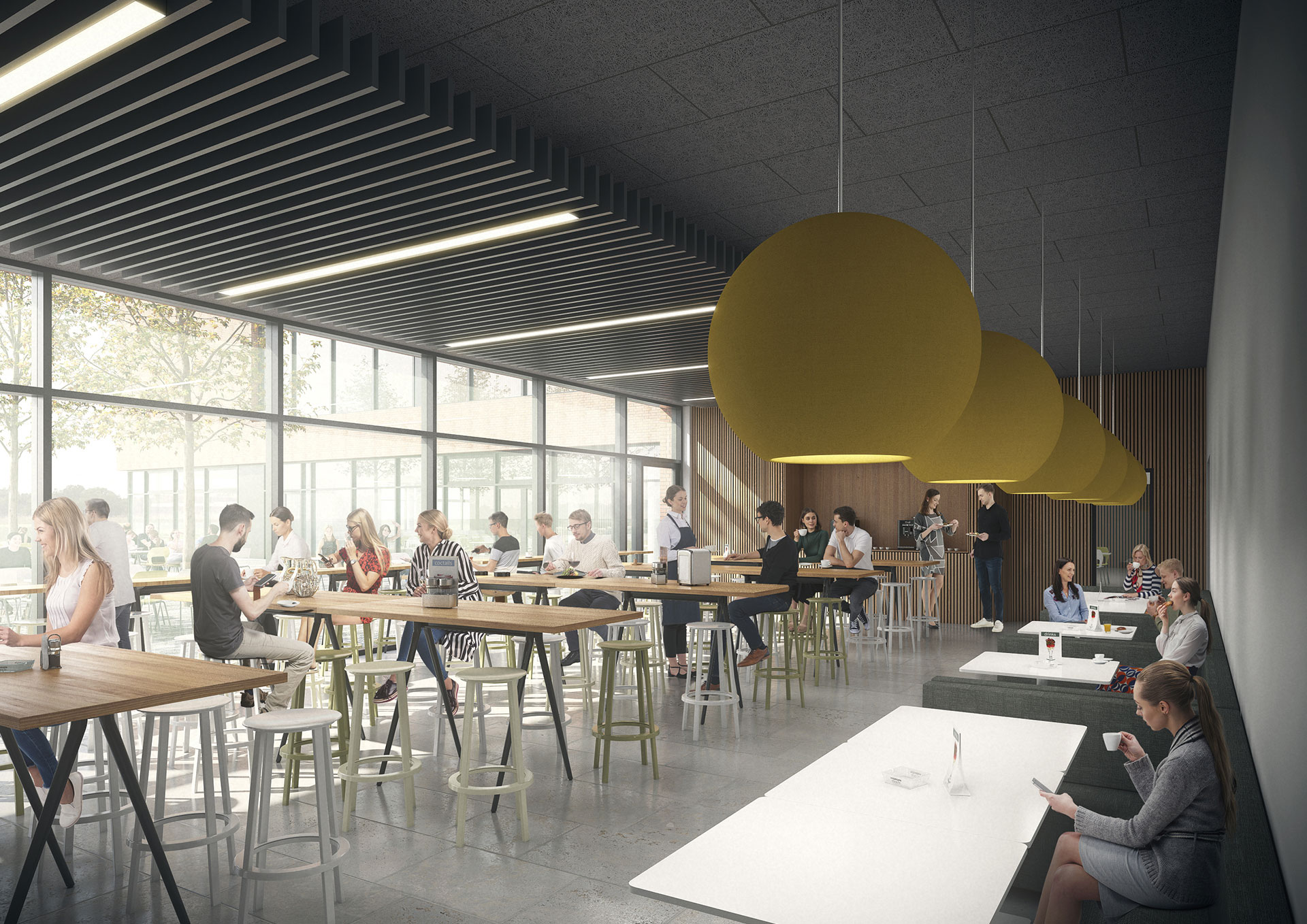 Bibliothek und Zentralgebäude der Tierärztlichen Fakultät